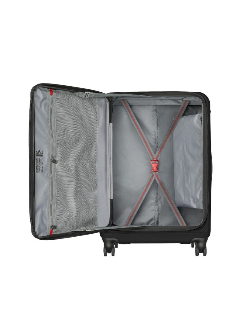 Wenger Amplix Hardside Expandable 69cm Check-In Luggage Trolley Deep Lake- 653326  - Image 3