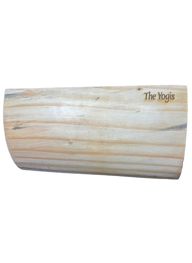 The Yogis Yogis YogaShort Quarter Round Wooden Brick - Original Iyengar Yoga Support Block for Maintaining Balance in Yoga Asanas PC-1 - Image 4