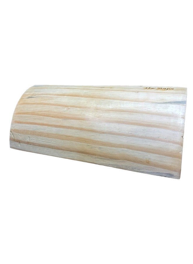 The Yogis Yogis YogaShort Quarter Round Wooden Brick - Original Iyengar Yoga Support Block for Maintaining Balance in Yoga Asanas PC-1 - Image 5