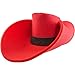 FUNSTITUTION Cowboy Hat Giant Foam Hat Oversized Cowboy Hat Red For Adults and Kids Hilarious Hat Large Polyurethane Foam All Ages - Image 3
