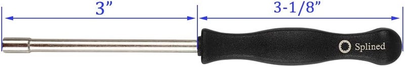 HUSWELL Carburetor Adjustment Tool Carburator Adjusting Kit for 2-Cycle Small Engine Poulan Husqvarna STIHL Echo Trimmer Weedeater Chainsaw (Splined+Hexagon) - Image 2