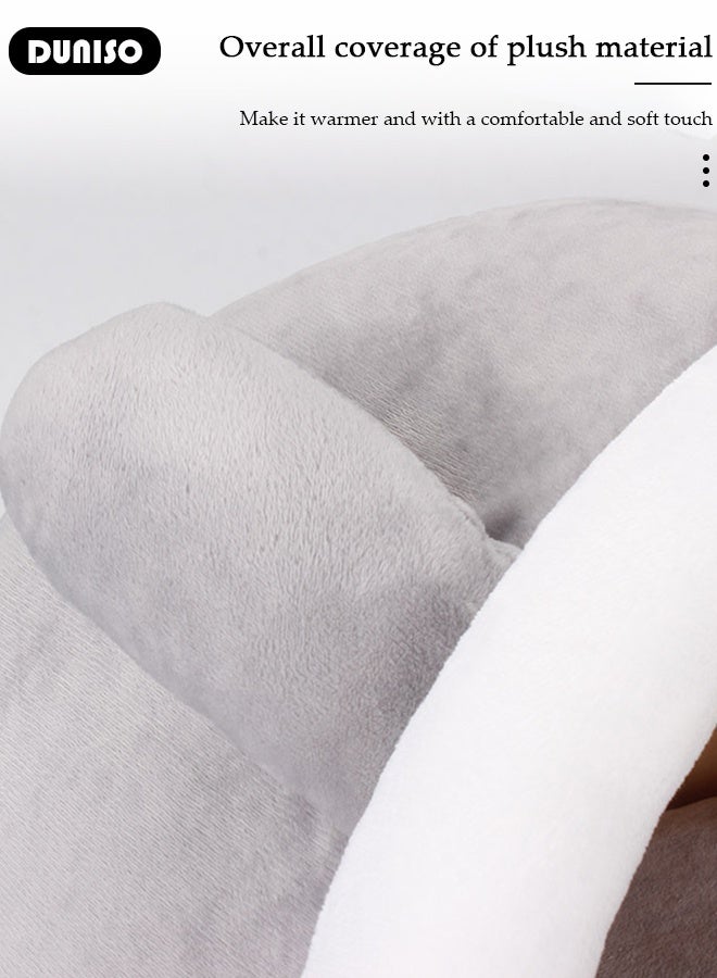 DUNISO Cat Dog Bed Dog House Indoor Sleeping Pad Kitten Sofa Washable Removable Small Puppy Pet Nest - Image 4