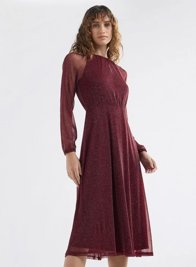 Splash FAV Glitter A-Line Dress