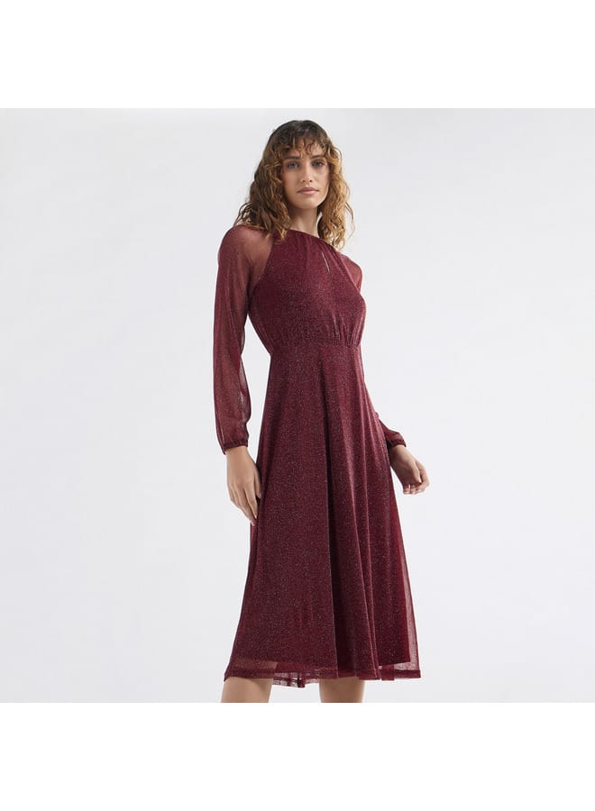 Splash FAV Glitter A-Line Dress  - Image 1
