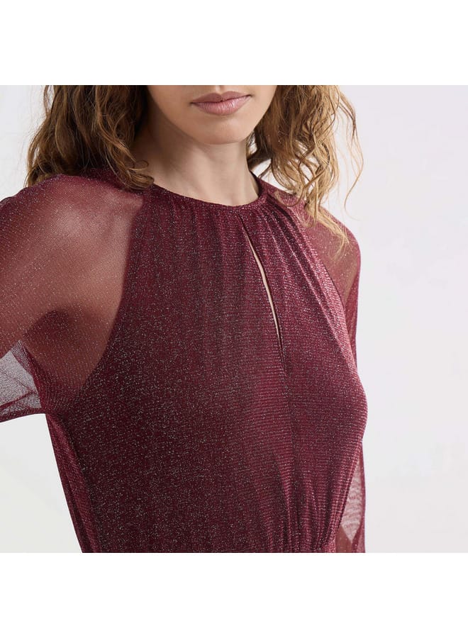 Splash FAV Glitter A-Line Dress  - Image 4