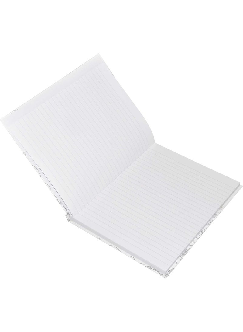 FIS LIGHT Pack of 5  Hard Cover Notebook Single Line,9X7 Inches (22.86 X 20.32 CM),100 Sheets -LINB971707 - Image 3