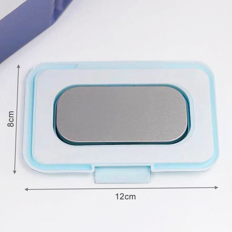 Baby Wipe Warmer: Blue ABS Material, Quick Top 4-5 Wipes Heating, USB Powered - Fresh Bottom Wipes Preservation, Easy Box Mounting for Cold Weather Diaper Changing - Image 5