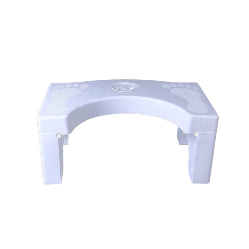 Izopla Izopla Plastic NonSlip Folding Toilet Squat Stool White Color  - Image 1