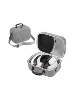 XICEN Large Carrying Case for Meta Quest 3, Hard Travel Case Compatible with Kiwi Design/BOBOVR Battery Head Strap and Other Accessories, Hard Case and Soft Lining for Oculus Quest 3  - Image 1