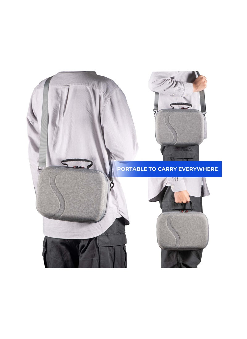XICEN - Large Carrying Case for Meta Quest 3, Hard Travel Case Compatible with Kiwi Design/BOBOVR Battery Head Strap and Other Accessories, Hard Case and Soft Lining for Oculus Quest 3 - Image 1