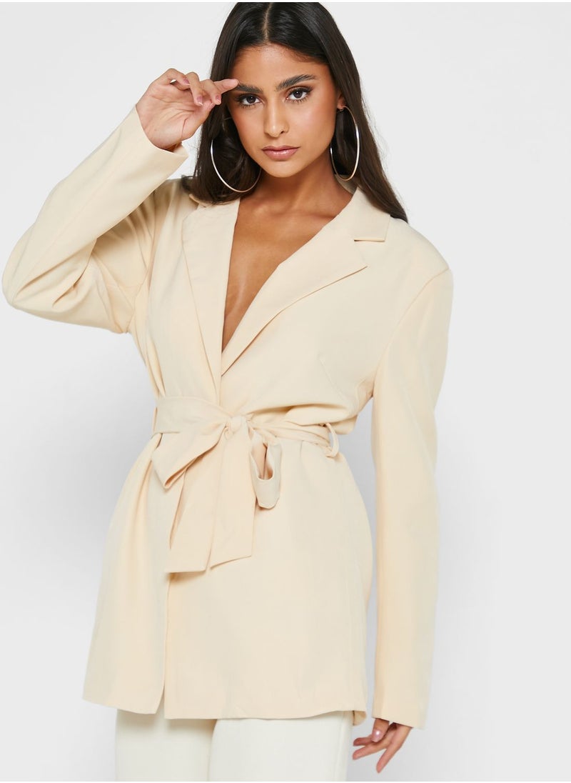 PUBLIC DESIRE - Belt Detail Blazer - Image 1