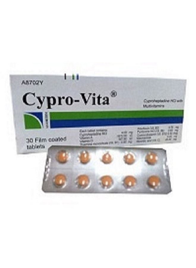 5-Piece Cypro Vita 30 Tablets