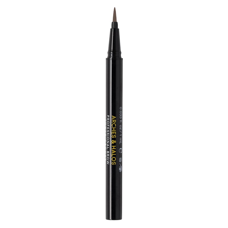 Arches & Halos Arches and Halos Fine Bristle Tip Pen - Eyebrow Pencils for Women - Vegan Brow Pencil - Smudge-Proof, Buildable Formula - Espresso - 0.02 oz - Image 1