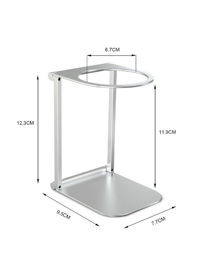 Espresso machine standحامل ماكينة قهوة محمول وقابل للطي من الألومنيوم، خفيف الوزن ومتين، متعدد الاستخدامات، متوافق مع عدة موديلات من ماكينات القهوة الخارجية، سهل الحمل للسفر والتخييم - Image 4