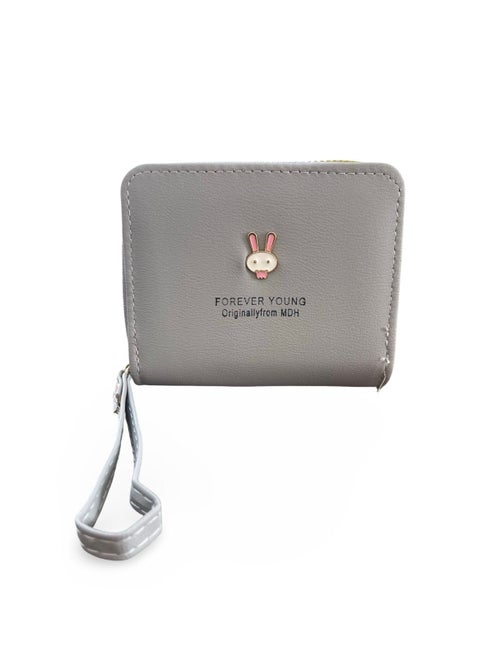 Stylish and functional wallet WA-17-GRAY