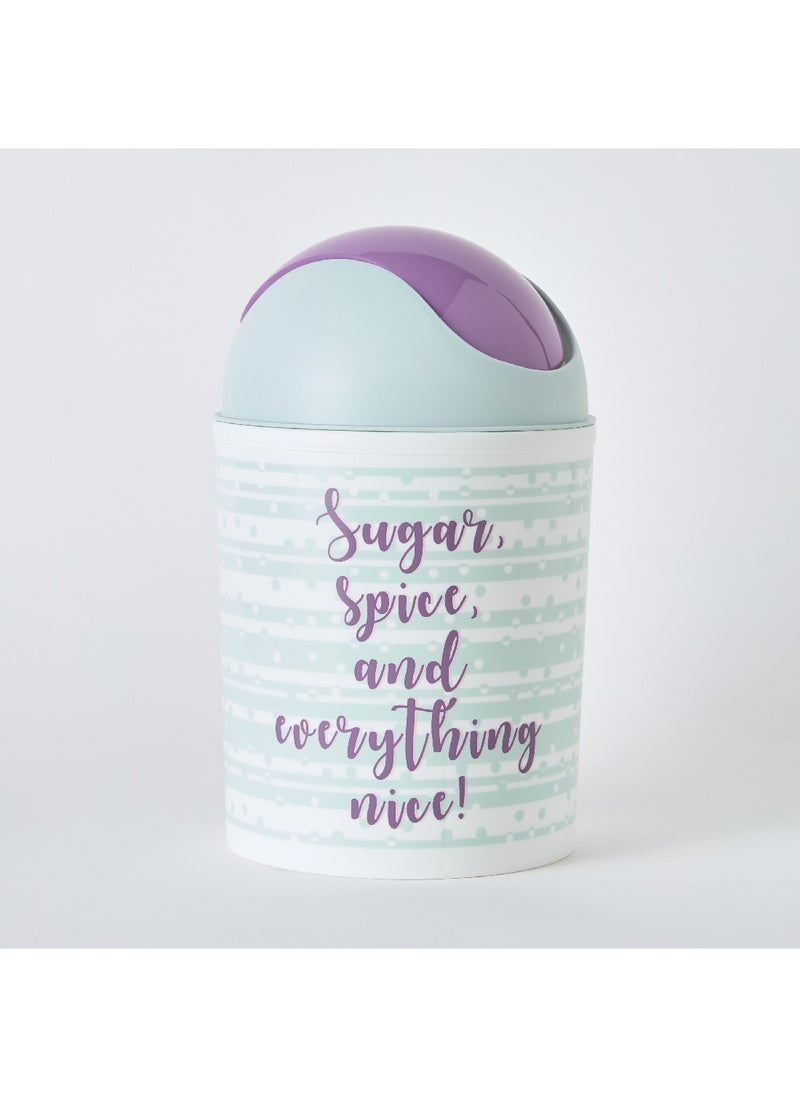Home Box Ivy Meadows Gemini Dustbin 19 x 31 cm  - Image 5