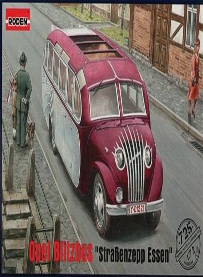 Roden Opel Blitzbus 'Straßenzepp Essen' Military Bus Model Kit