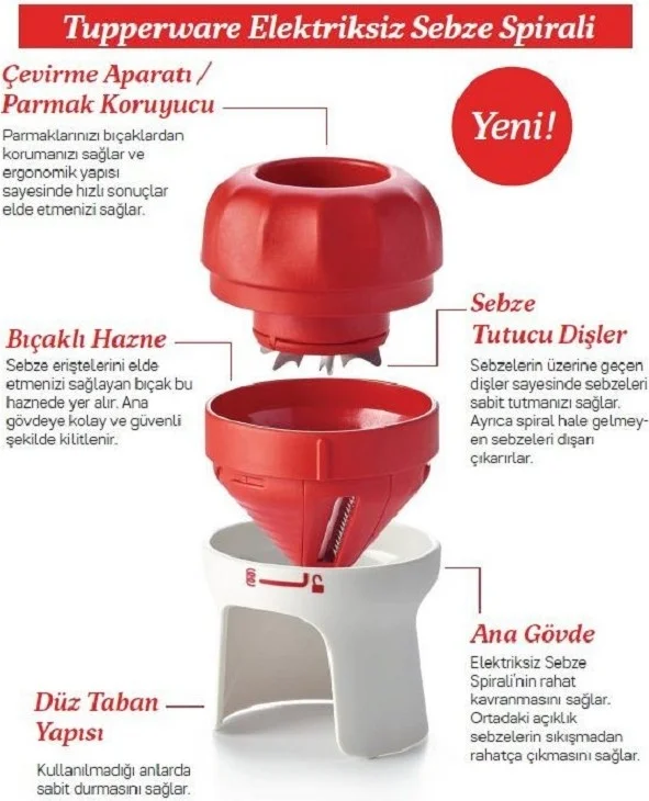 توبروير Vegetable Spiral Handy Spiral Julian Chopper Hsgl