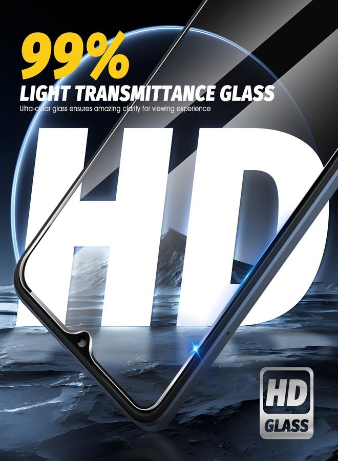 Orzero (4 Pack) Orzero Tempered Glass Screen Protector Compatible for T-Mobile REVVL 6x 5G/REVVL 6 5G 6.52 inch Protector De Pantalla High Definition Bubble Free Anti-Scratch (Not for 6x Pro/6 Pro 6.82 inch) - Image 4