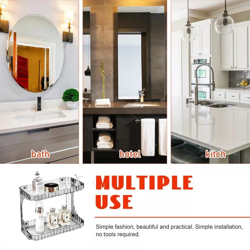 VBM Acrylic Storage Box for Cosmetics and Beauty Products, Suitable for Dressing Tables, Bathrooms, Cabinets, Storage Rooms, Bedrooms and Home Organisation - Image 3