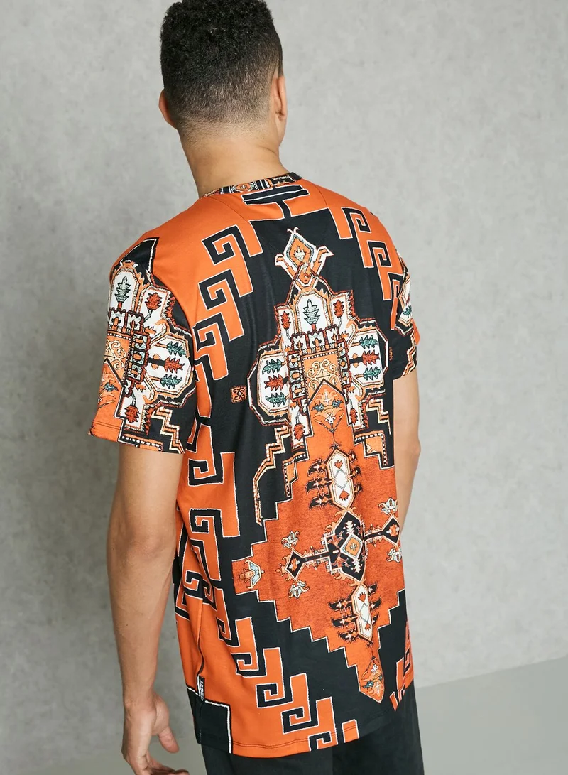 Jaded London Tapestry Hamsa T-Shirt