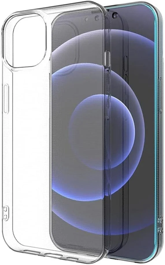 بلو بيك BluePeak iPhone 14 Plus Case, Shockproof Bumper Phone Cover, Anti-Yellowing Clear Back Compatible with iPhone 14 (Clear)