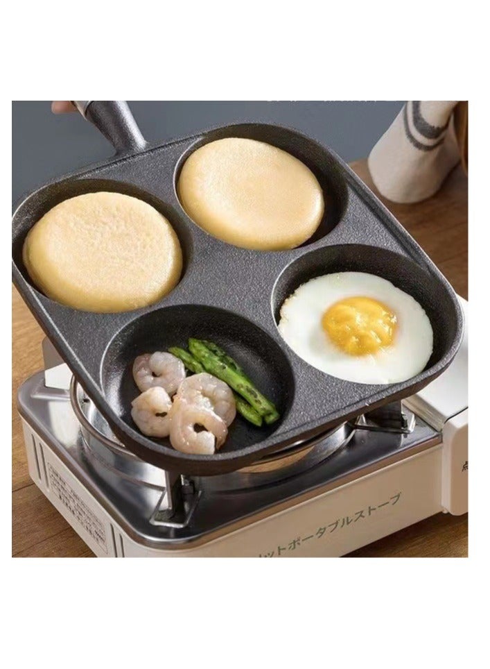 عام جديد الحديد الزهر أربعة حفرة عجة عموم آلة همبرغر عجة برغر عموم فطيرة الإفطار قطعة أثرية غير المصقول التعريفي طباخ عالمي - Image 2