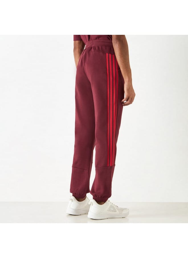 Kappa - Kappa Striped Track Pants with Drawstring Closure and Pockets - Image 1