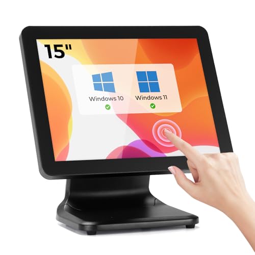 مونبين Munbyn 15-inch Pos Touch Screen Monitor hdmi/vga