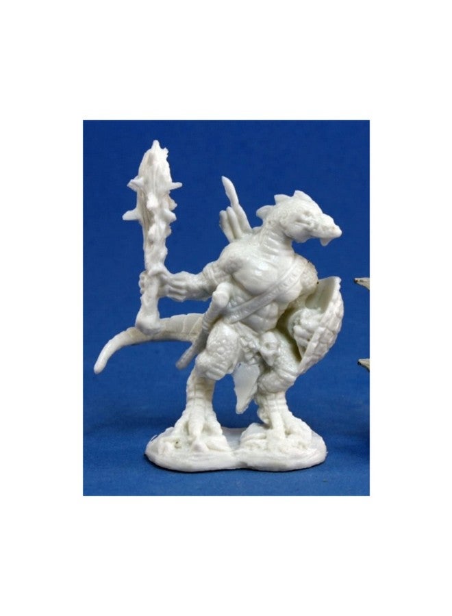 Reaper Lizardman Warrior (1) Miniature