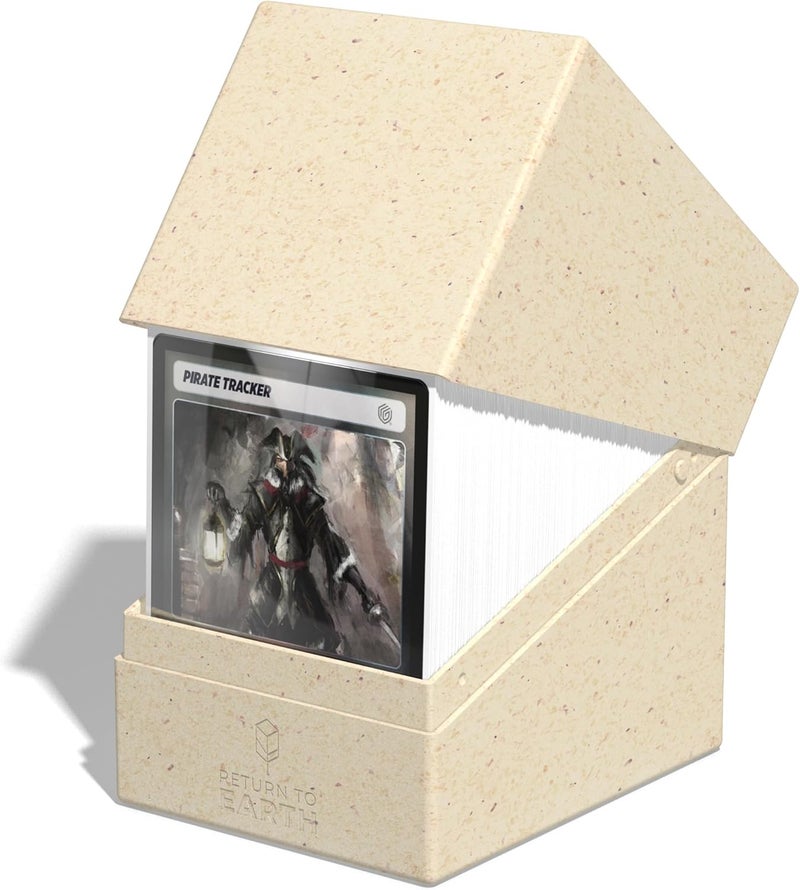 Ultimate Guard RTE Boulder 133+, Deck Case for 133 Double-Sleeved TCG Cards, Natural, 87% Renewable, Made in Germany, Secure & Durable Storage… - Image 5