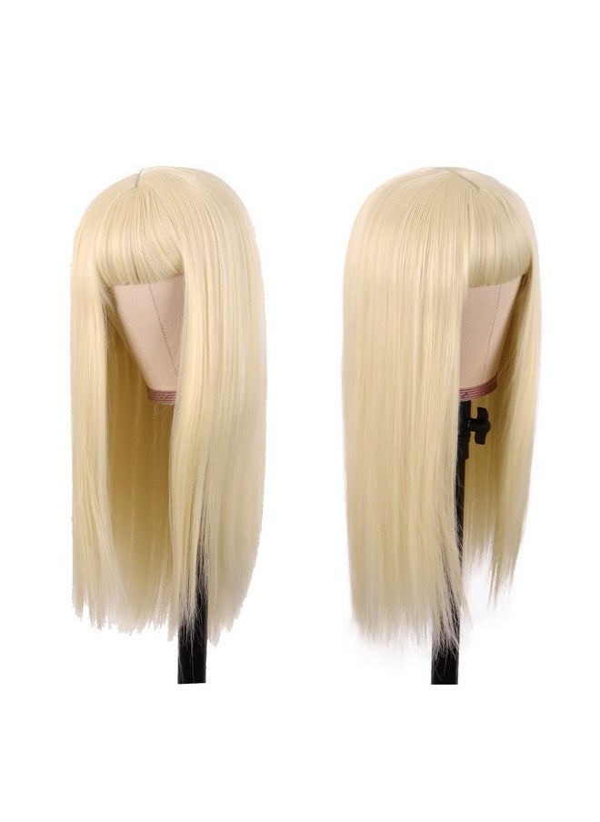 MapofBeauty 22 Inch/56 cm Long Straight Synthetic Hair Heat Resistant Party Cosplay Wig (Mixed Blonde) - pzsku/Z324D85C1EEBC1DF1F2F3Z/45/_/1741329924/eeed3b31-752a-4ea1-b31c-ec50bfffb98b