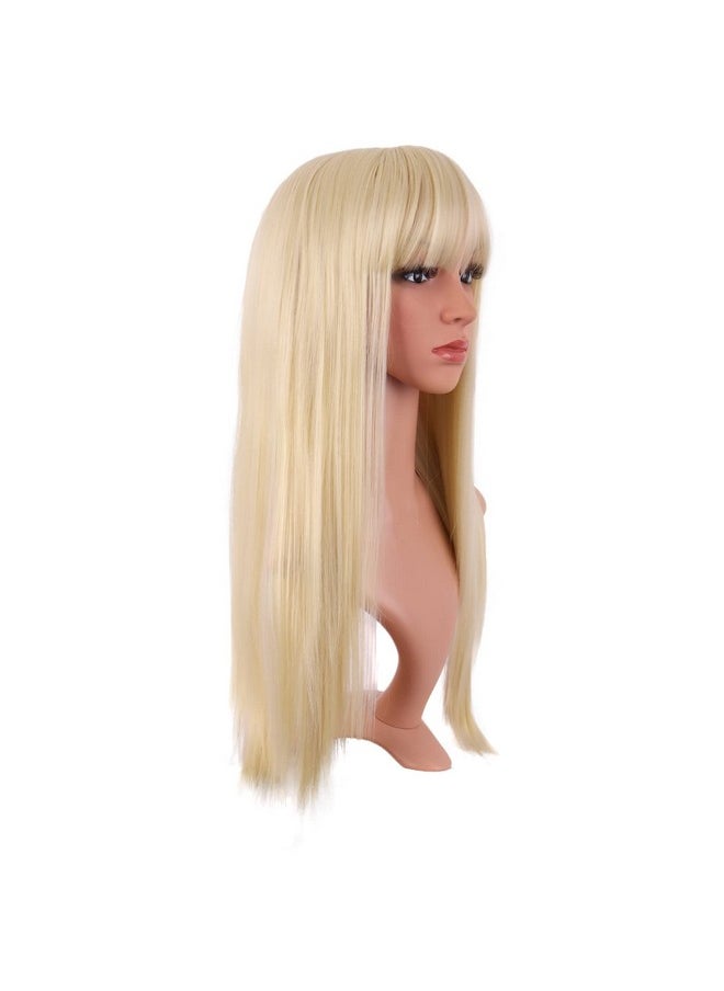 MapofBeauty 22 Inch/56 cm Long Straight Synthetic Hair Heat Resistant Party Cosplay Wig (Mixed Blonde) - pzsku/Z324D85C1EEBC1DF1F2F3Z/45/_/1741329945/6cab0b25-4ff8-4520-a39b-bf9a3caa39e9