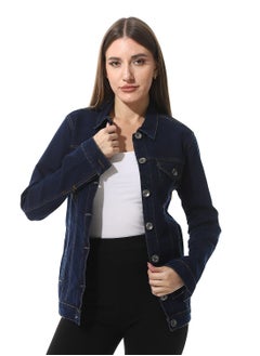 Andora Casual Long Sleeves Denim Jacket  - Image 1