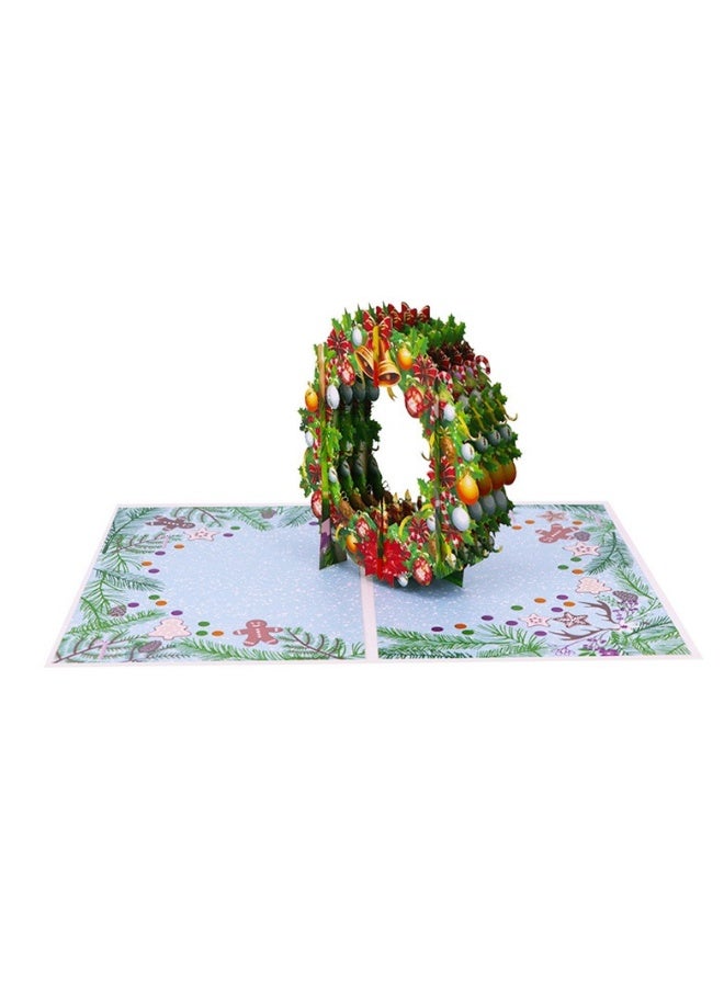 بيوينتي بطاقات تهنئة عيد الميلاد مع موسيقى وأضواء LED قابلة للظهور ثلاثية الأبعاد