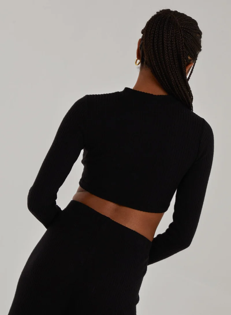 Pink Vanilla Soft Brushed Letterbox Top