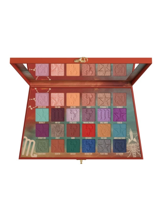 Jeffree Star Cosmetics Scorpio Palette, 24 Eyeshadow Shades, Matte and Metallic, Cruelty-Free - Image 1