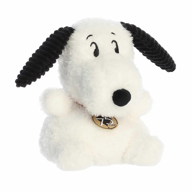 Aurora Adorable Peanuts 75th Anniversary Snoopy Palm Pals Stuffed Animal Officially Licensed Toys for All Snoopy Fans Nostalgic Gift for Adults and Birthday Celebrations White 5 Inches - Image 2