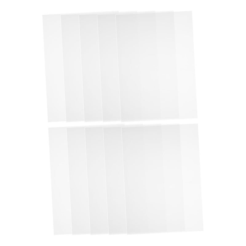 Flame Retardant Plastic Sheets 20 Pack For Crafts Photo Frames Displays Signage - Image 2