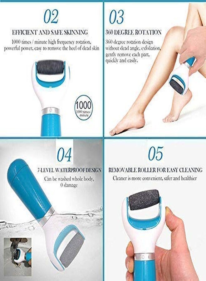 GS E-Com Foot Roller Callus Remover Hard And Dead Skin Remover Care (Multi Color) - Image 5