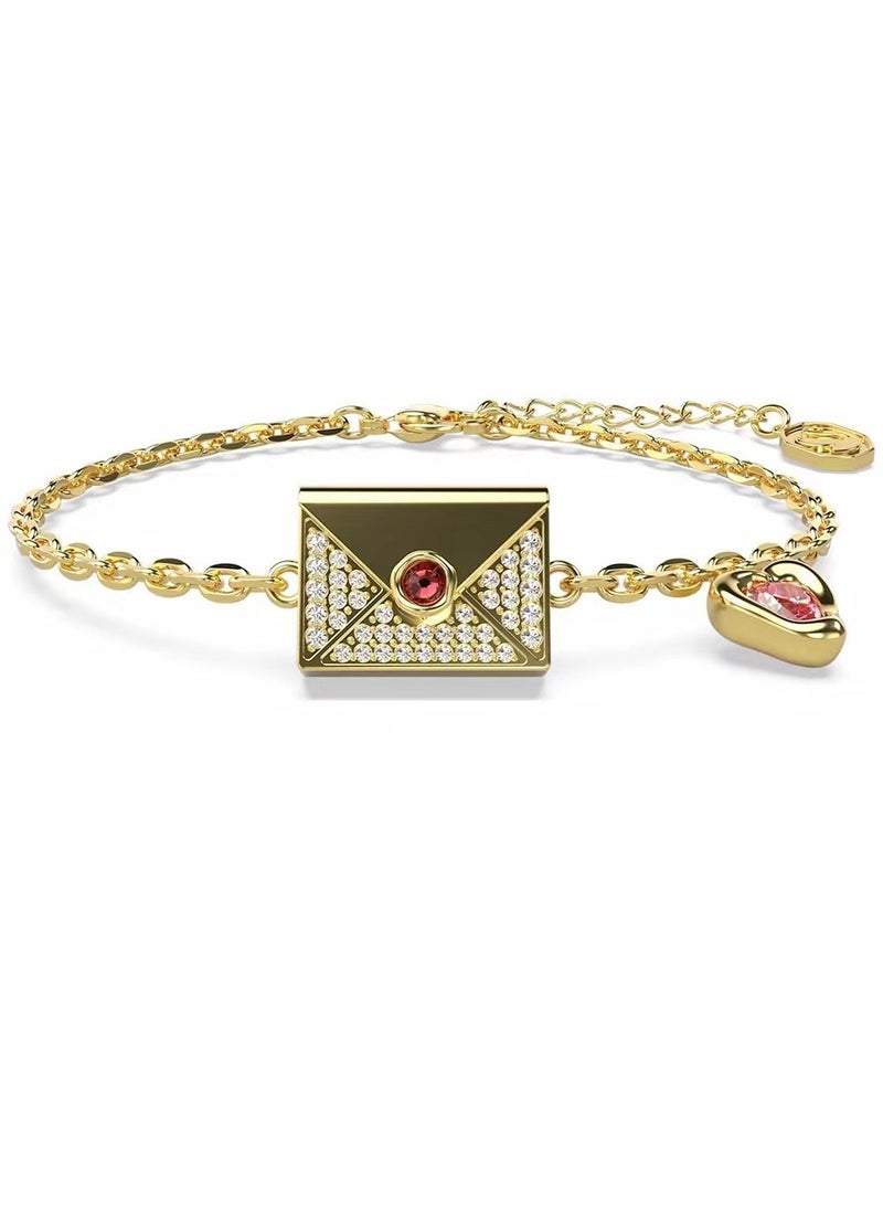 Jewelry - Bracelet Love Letter Gradient Gold Plated Tone - Image 1