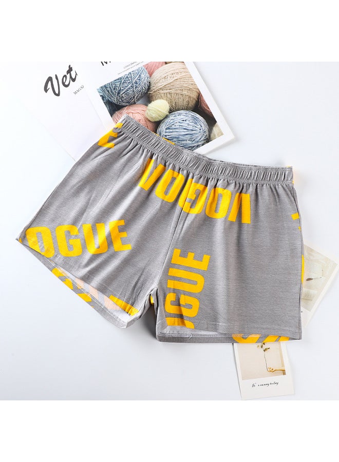 Loose Men's Underwear Men's Arrow Pants Boxers Cotton Summer Large Size Home Pants Pajama Pants Boxers Shorts Head