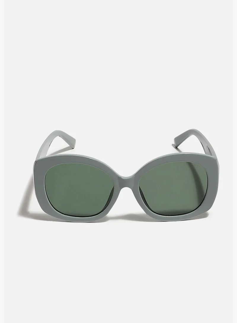 Haute Sauce Full Rim Rectangle Sunglass