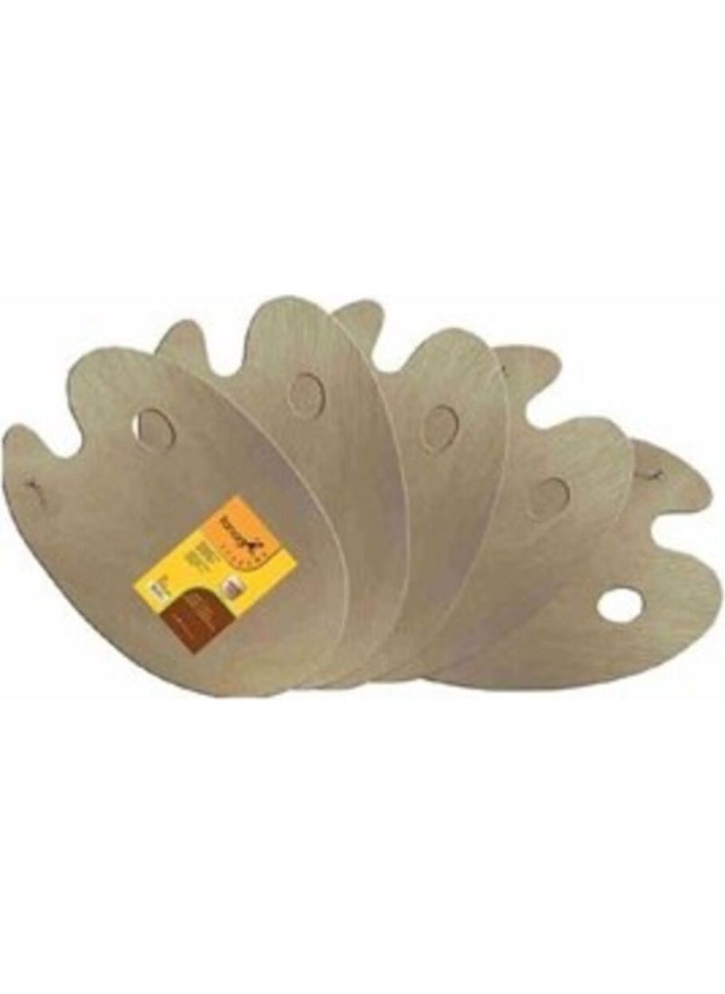 Fanart - MDF Oval Palette 24 x 34.5 x 0.3 cm - Image 1