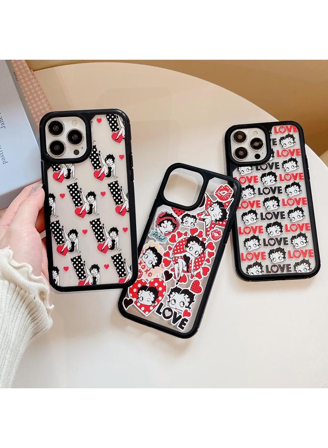S-TOP Case For iPhone 14 Plus Exclusive Design Style PC Full Coverage Pattern Phone Case - Image 3