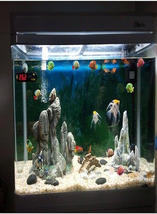 Scroll Store Aquarium Artificial Floating Fish Toy 5pcs | Aquarium Decoration Item | Floating Fake Fish 5pcs - Image 2