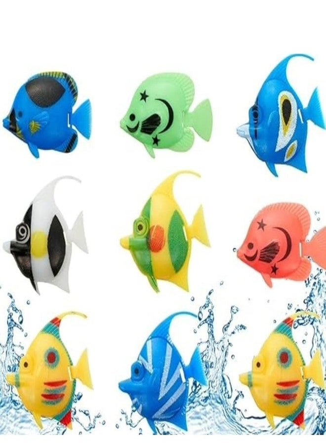Scroll Store Aquarium Artificial Floating Fish Toy 5pcs | Aquarium Decoration Item | Floating Fake Fish 5pcs - Image 1