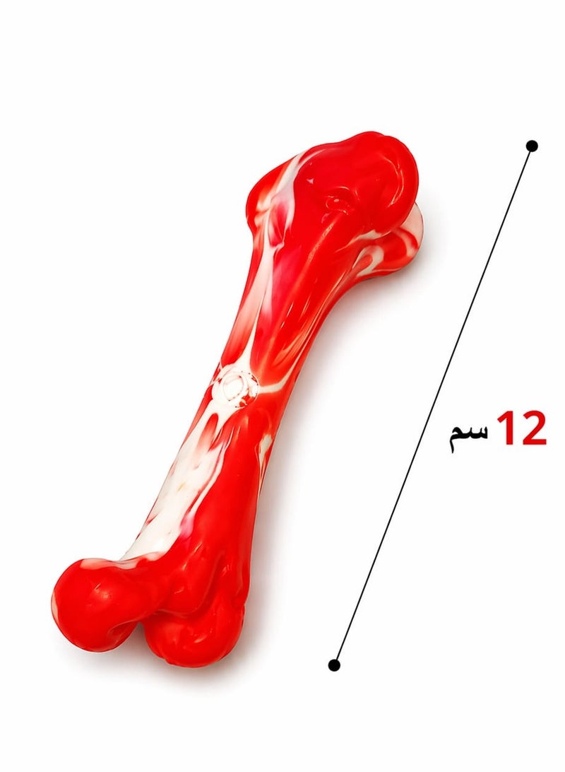 🦴 12cm Dog Chew Bone – Strong and safe material for teeth cleaning and stress relief