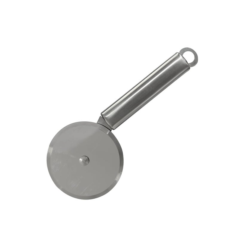 ADD2CART Stainless Steel Pizza Cutter: 1 Piece, Multipurpose Kitchen Slicing Tool, Easy-Grip Handle, Durable Blade, Perfect for Cutting Breads, Pastry Cakes, Paratha Wheel Smooth Rotating Slicer - Image 3