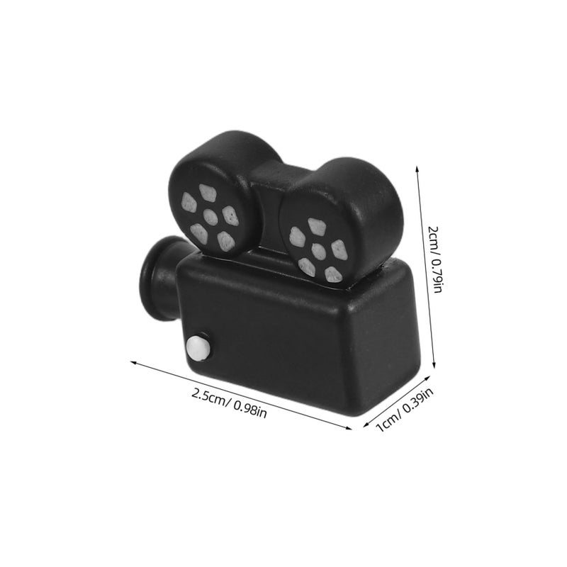 Vintage Style Miniature Retro Movie Projector Desktop Decor Film Prop - Image 3